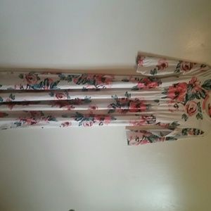 Long floral dress